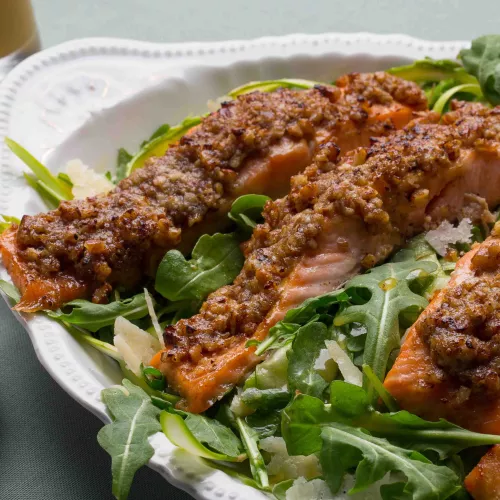 Maple Crusted Salmon